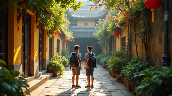 Hué, base arrière de deux frères français devenus agents de voyage
