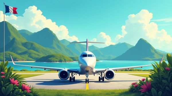 La compagnie idéale pour votre vol de Paris vers la Martinique